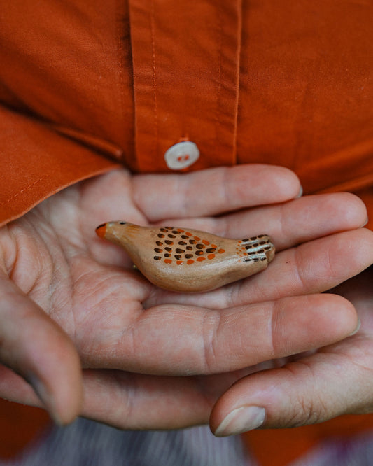 Bird brooch