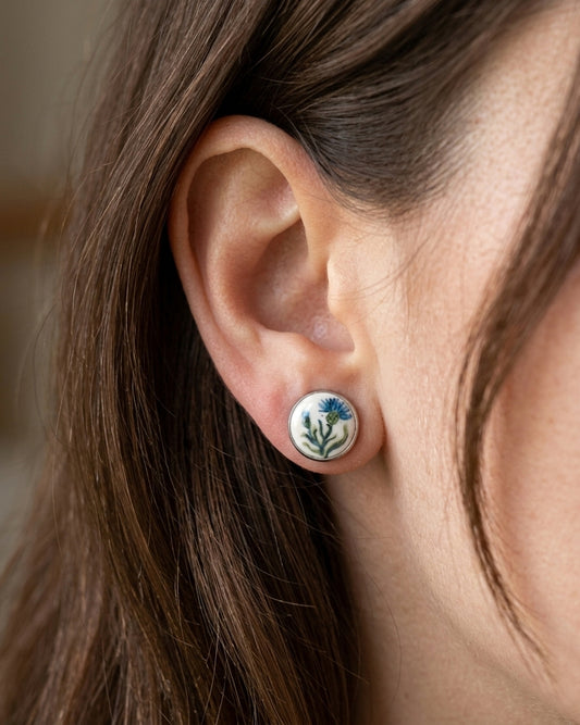Cornflower Earrings