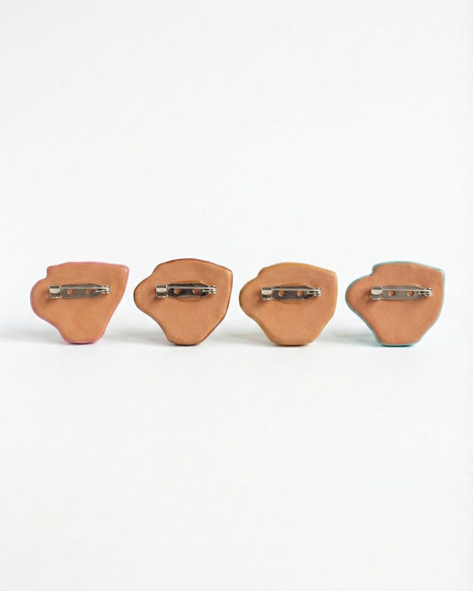 Coffee Cup Brooch