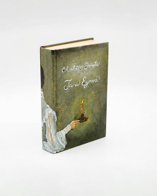 Kniha s maľovanou väzbou | Jana Eyrová | Charlotte Brontë