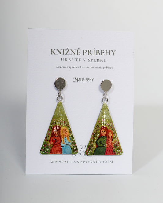 Earrings Book Stories (Little Women)