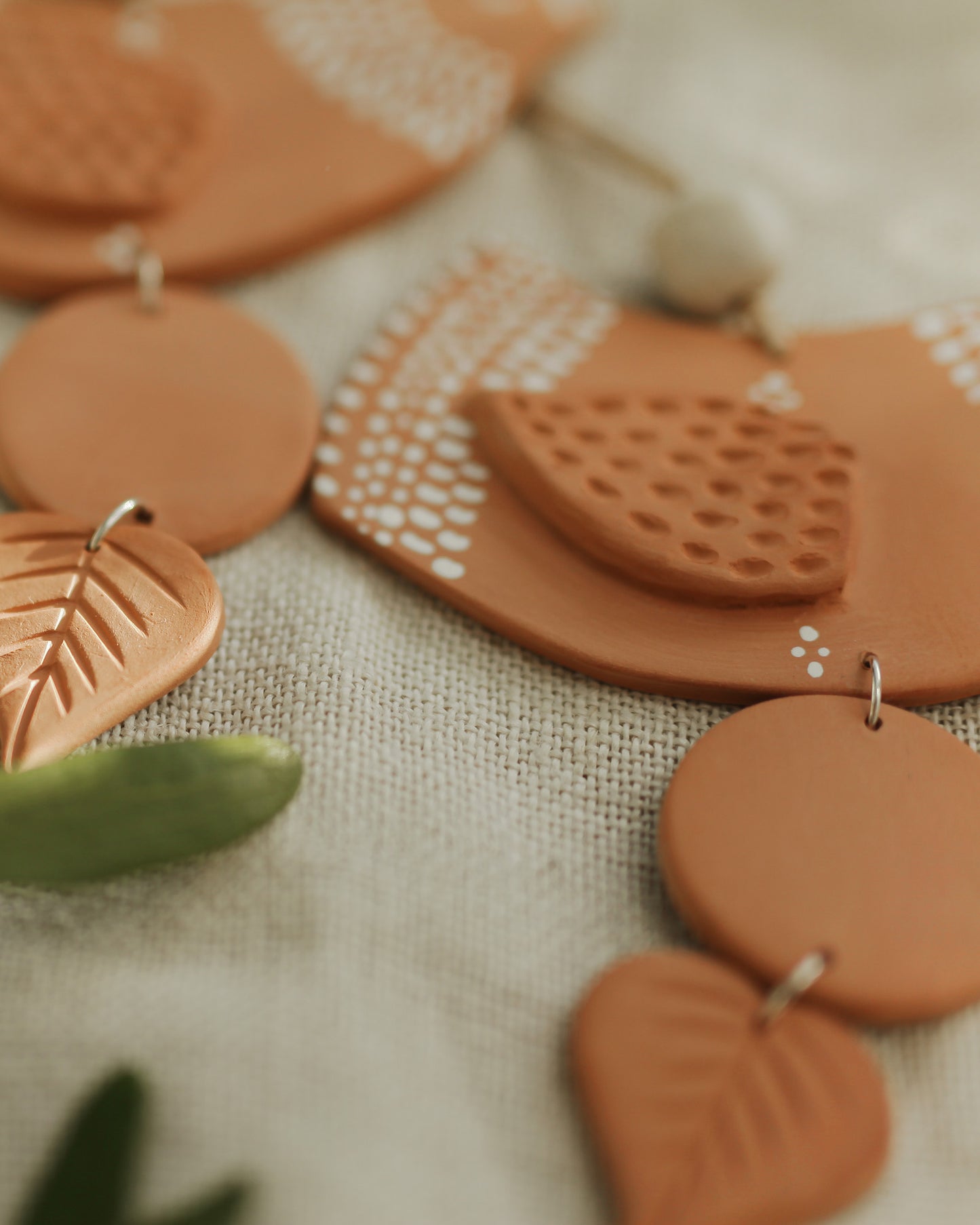 Ceramic bird for hanging